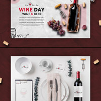 Wine Banner Design