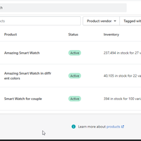 E Commerce Product list 2