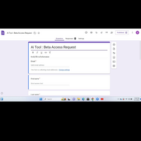 Google form creation
