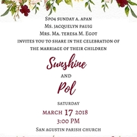 Wedding Invitation Layout