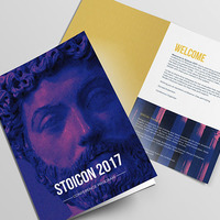 Stoicon 2017 - Brochure design