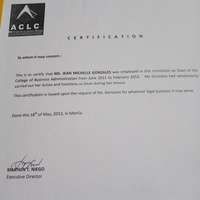 Dean College of Business Administration