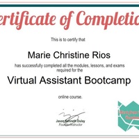 Training Certificate
