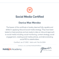 Social Media Certified