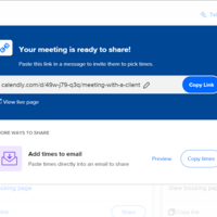 Calendly meeting link
