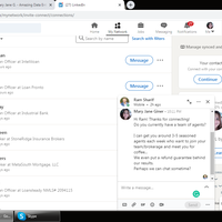 lead generation research LinkedIn