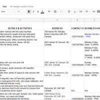 Recreational activities research for a Company Director