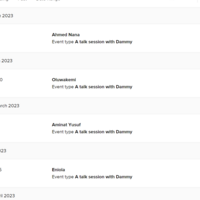 Appointment Schedule