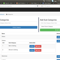 E-commerce project in Laravel