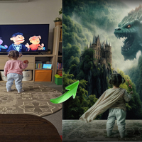 Fantasy edit and background change