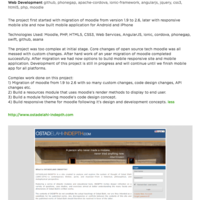 INDEPTH Web Application