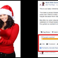Sample FB Boost Post Set Up