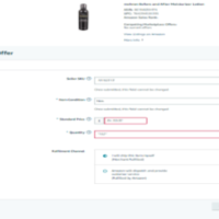 SKU Listing