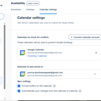 Google calendar integration to Calendy 