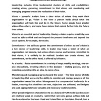 Assignment - Leadership