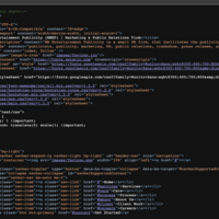 Web Coding Example