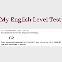 ENGLISH LEVEL