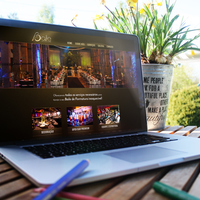 Party house site (html, css, Photoshop) - 2015