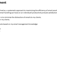 Gmail Management
