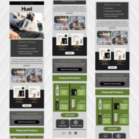 Nourish in Every Click: Email Design for Huel