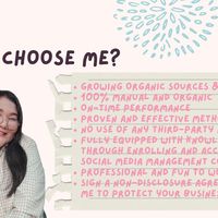 Why choose me?