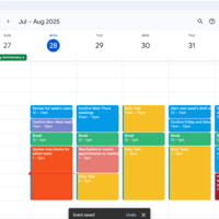 Calendar Mgmt.