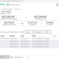 Bank and Credit card Reconciliation