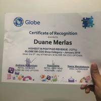 Customer Service and Sales Award