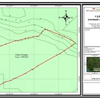 Design Map for Palm Oil Plantation (ArGIS)