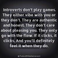 Tales Of An Introvert 