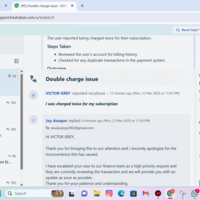 A double charge ticket