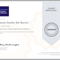 Canva Certificate from Coursera