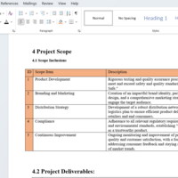 PROJECT CHARTER