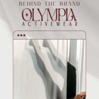SM Post for Olympia Activewear.