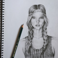Girl (pencil on paper)