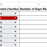 Employee Leave Tracker using Google Sheets