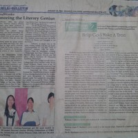 Winner of a national essay writing contest