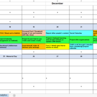 Content Calendar LinkedIn