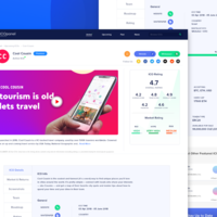ICO Listing Website Design