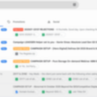 Efficient inbox organization and response handling