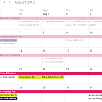 Calendar Management using Google Calendar