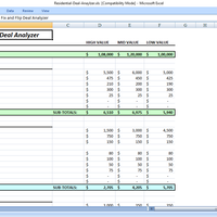 Real Estate Deal Analyzer