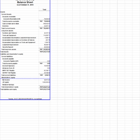 BalanSheet in Quickbooks