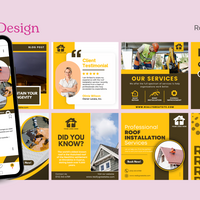 Graphic Design - Roofing Postings
