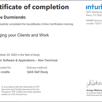 Training  Managing Clients & Work
