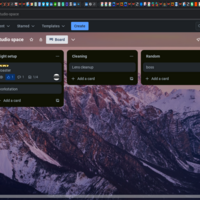 I managed and assigned this tasks using trello