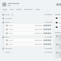 Wireframe - SAAS