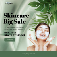 Mock up design (skincare)