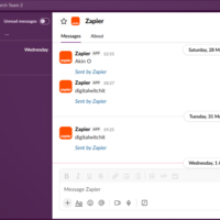 Trigger automation on Slack