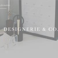 Logo Transformation for Designerie & Co. 